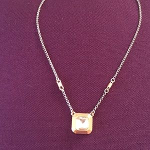 Lizzie rose gold 16” necklace